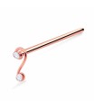 Reverse S Straight Nose Stud NSKA-796